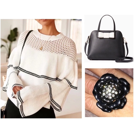 Sweaters - 🎁 Gorgeous Bohemian Ruffle Knit Sweater OS